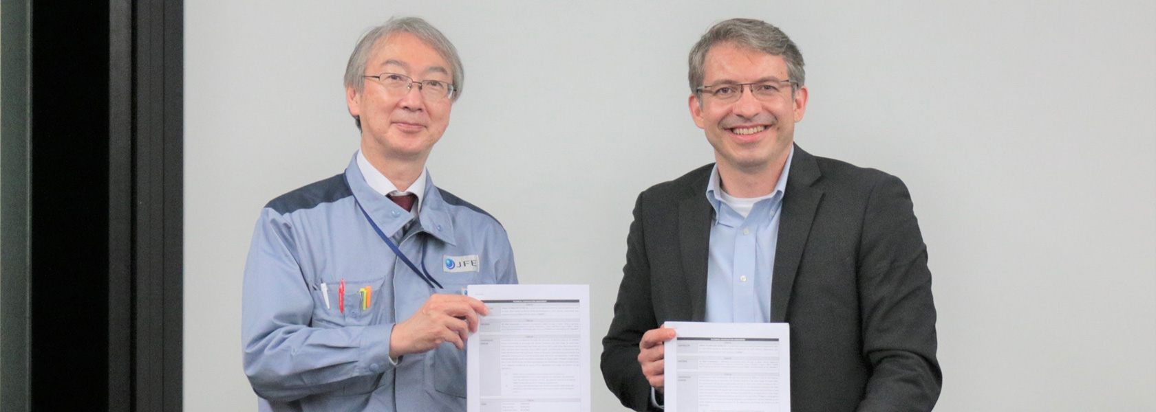 日本JFE钢铁公司和CBMM签署了一项技术合作协议，以开发用于可再生能源领域的含铌不锈钢